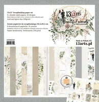 13arts Paper Pack 12" x 12" - Beautiful Moments