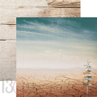 13arts Paper Pack 12" x 12" - Travel Journal