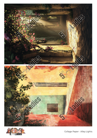 5 Crazy Ladies Collage Paper - Alley Lights