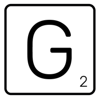 5 Crazy Ladies Journal Stickers - White Scrabble Tiles