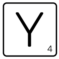 5 Crazy Ladies Journal Stickers - White Scrabble Tiles