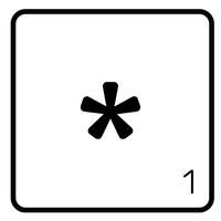 5 Crazy Ladies Journal Stickers - White Scrabble Tiles