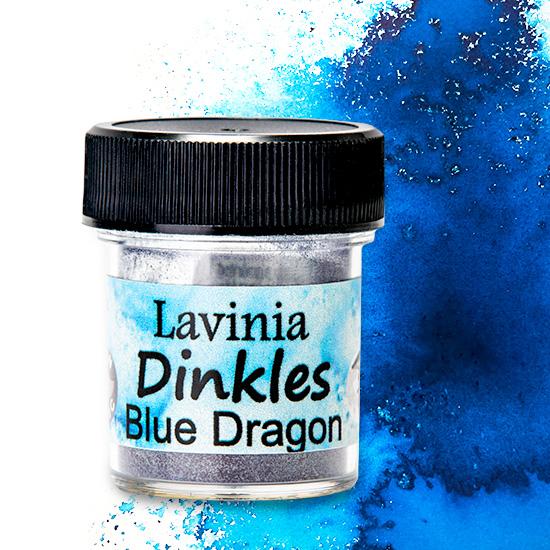 Lavinia Dinkles Ink Powder - Blue Dragon