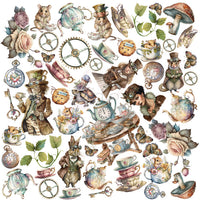 Studio 73 Paper Pack 12" - Clockwork Tea Party