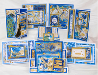 My Happy Place Card Kit - Indigo Fun Folds