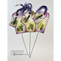 Lavinia Stamp Set - Rosemary & Thyme Pots