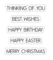 5 Crazy Ladies Die Cuts - Card Makers Sentiments