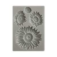 Stamperia Silicon Mould A6 - Sunflower Art: Sunflowers
