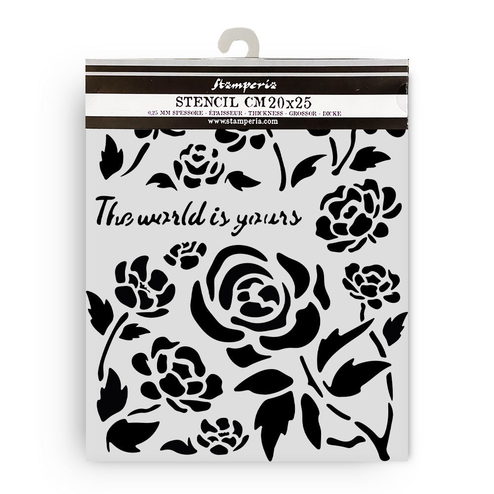 Stamperia Thick Stencil 12 x 25 Branches - Bij Cora