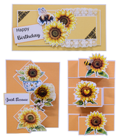 My Happy Place Card Kit - Sunflower Fields B (Craft Alive Exclusive Release)