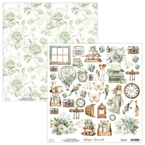 Mintay Patterend Paper - Rustic Charms - Fussy Cutting Sheet