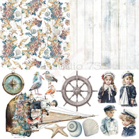 Studio 73 Paper Pack 12" - Nautic Dreamers Collection