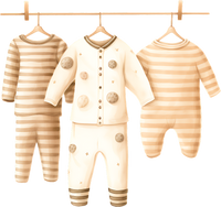 5 Crazy Ladies Die Cuts - Baby Shower