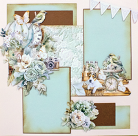 My Happy Place Scrapbook Kit - Double Layout Rustic Charms