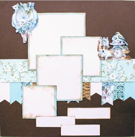 My Happy Place Scrapbook Kit - Double Layout Rustic Charms