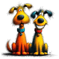 5 Crazy Ladies Stickers - Doggie Best Friends