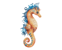 5 Crazy Ladies Journal Stickers - Underwater Wonders