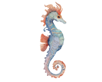 5 Crazy Ladies Journal Stickers - Underwater Wonders