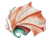 5 Crazy Ladies Journal Stickers - Underwater Wonders