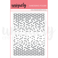 U/C Embossing Folder - Dazzle