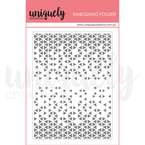 U/C Embossing Folder - Dazzle