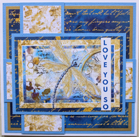 My Happy Place Card Kit - Indigo Fun Folds