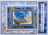 My Happy Place Card Kit - Indigo Fun Folds