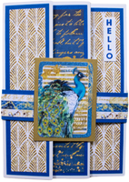 My Happy Place Card Kit - Indigo Fun Folds