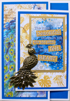 My Happy Place Card Kit - Indigo Fun Folds