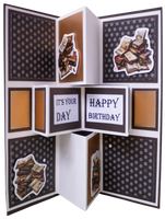 Monday 23rd June 2025 - Mini Make Multi Fold Male Card- 10am-12pm