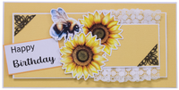 My Happy Place Card Kit - Sunflower Fields B (Craft Alive Exclusive Release)