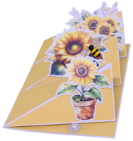 My Happy Place Card Kit - Sunflower Fields A (Craft Alive Exclusive Release)