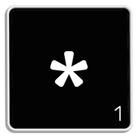 5 Crazy Ladies Journal Stickers - Black Scrabble Tiles