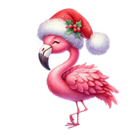 5 Crazy Ladies Stickers - Tropical Christmas