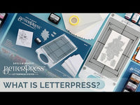 Spellbinders Betterpress Letterpress System Bundle