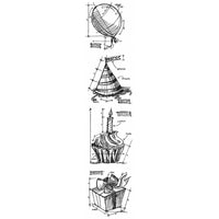 Tim Holtz Stamp set - Birthday