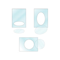 Tim Holtz Embossing Folder - Diffusers 3pcs