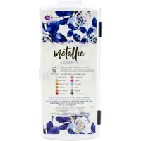 Prima Paint Set Semi Watercolor - Metallic Accents