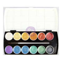 Prima Paint Set Semi Watercolor - Metallic Accents