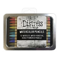 Tim Holtz Distress Watercolour Pencils 12pcs - Set 3