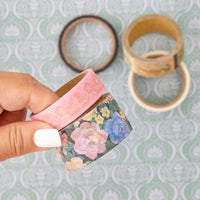 Maggie Holmes Washi Tape - Parasol w/ gold foil 7Pk