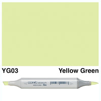 Copic Sketch Markers - Yellow Green