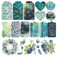 13arts Paper Pack 12" x 12" - Secret Garden