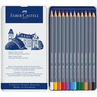 Faber-Castell Watercolour Pencils Goldfaber Aqua - Set of 12