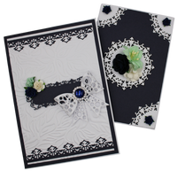 5 Crazy Ladies Die Set - Bow Collection: Spotty