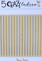 5 Crazy Ladies Stencils - Stripes