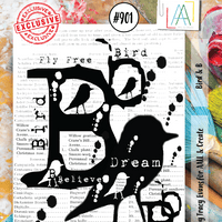 Aall & Create Stamp Set A7 - Bird & B