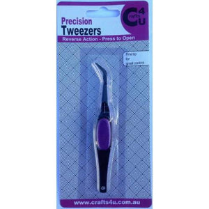 Crafts4U Tweezers - Precision Reverse Action