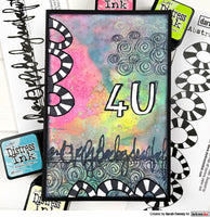 Darkroom Door Abstract Stamp - Striped Rings