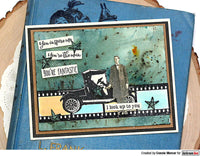 Darkroom Door Eclectic Stamp - Vintage Car